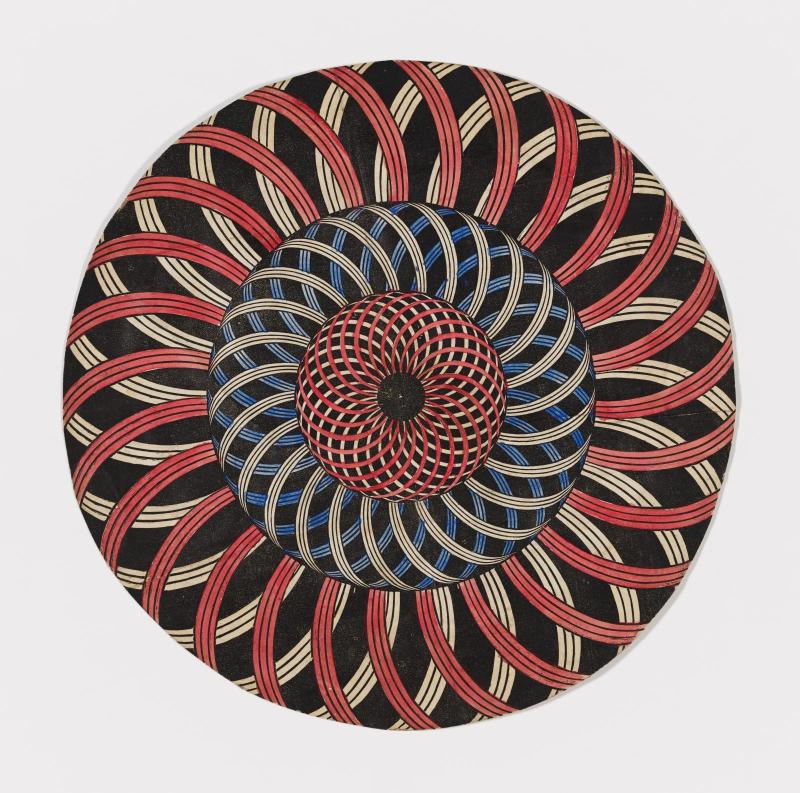 Bottom disk for a zoetrope
