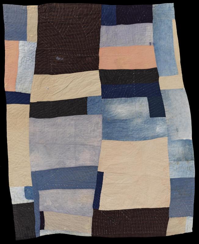 Quilt:  Blocks and Strips Variation