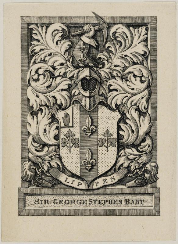 Bookplate: Sir George Stephen Bart