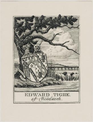 Bookplate: Edward Tighe of Woodstock