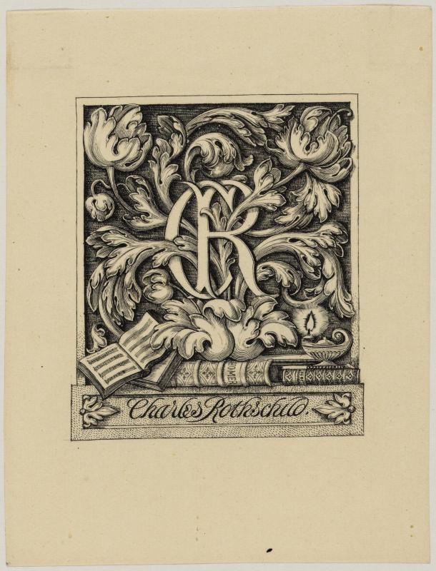 Bookplate: Charles Rothschild