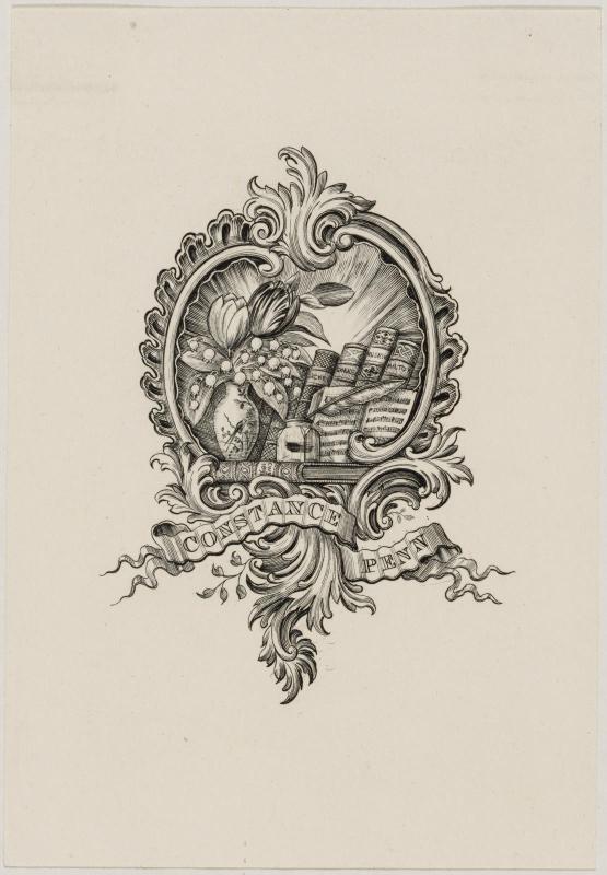 Bookplate: Constance Penn