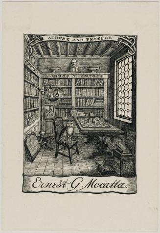 Bookplate: Ernest G. Mocatta