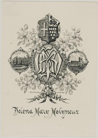 Bookplate: Helena Mary Molyneux