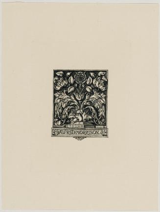 Bookplate: Alfred Morrison