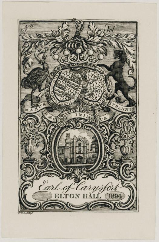 Bookplate: Earl of Carysfort