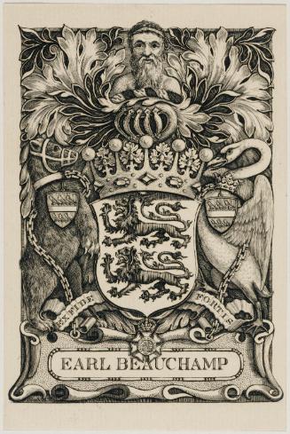 Bookplate: Earl Beauchamp