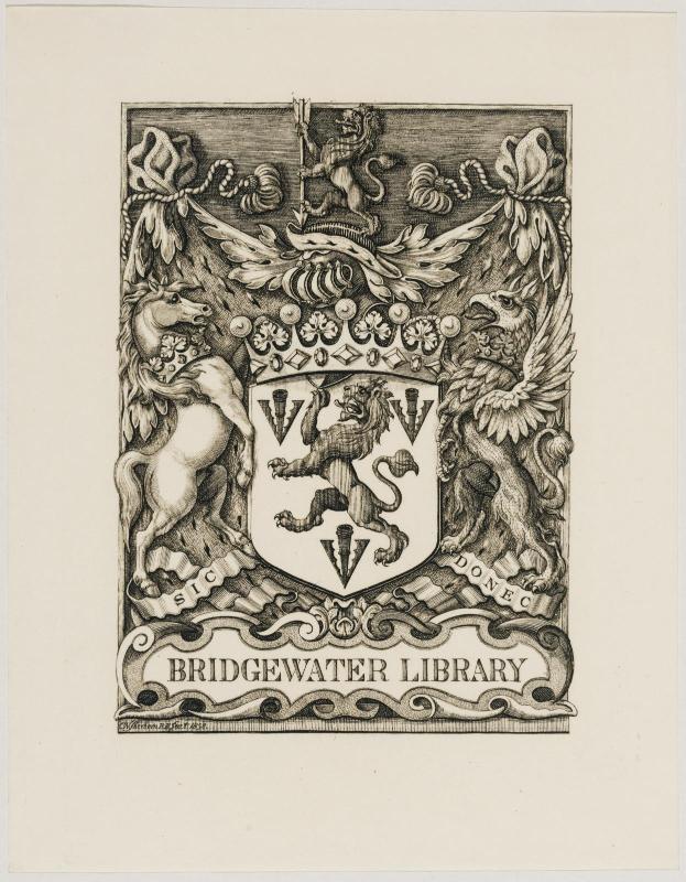 Bookplate: Bridgewater Library