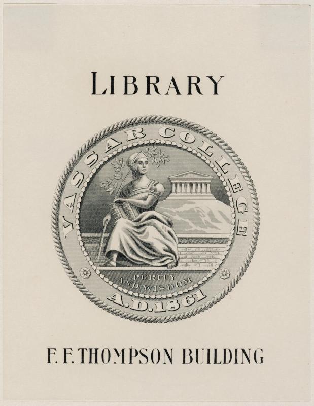 Bookplate: Vassar College
