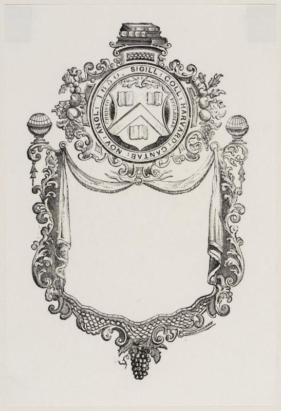Bookplate: Harvard College
