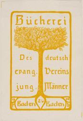 Bückerei des Deutch evang V [?] jung