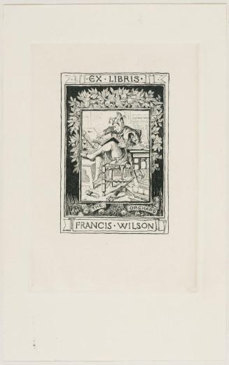 "Ex libris" for Francis Wilson