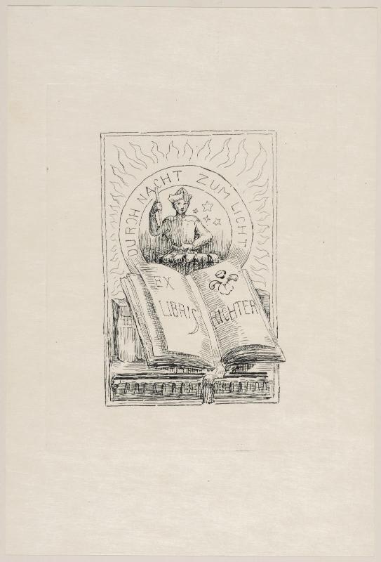 Bookplate of Emil H. Richter