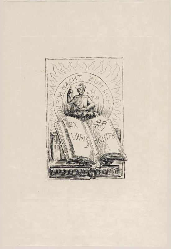 Bookplate of Emil H. Richter