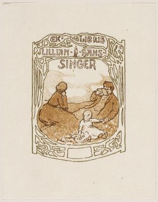 Bookplate: Lillian & Klaus Singer