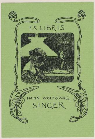 Bookplate: Klaus Wolfgang Singer