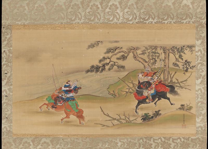 Minamoto no Yoshitsune's Last Stand at Koromogawa
