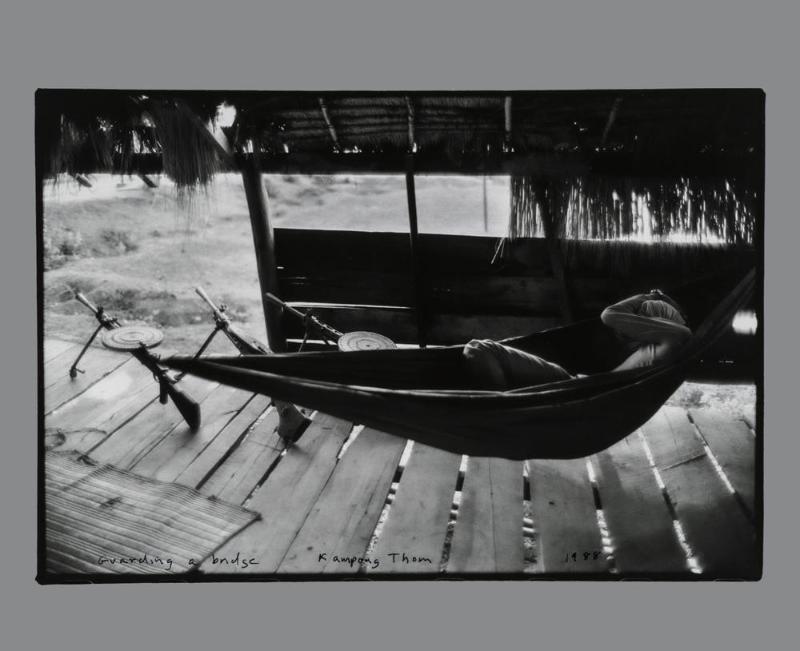 Guarding a Bridge, Kompong Thom
