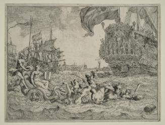 The Personification of Amsterdam Riding in Neptune's Chariot