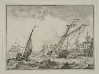 Maritime Scene with a Dike