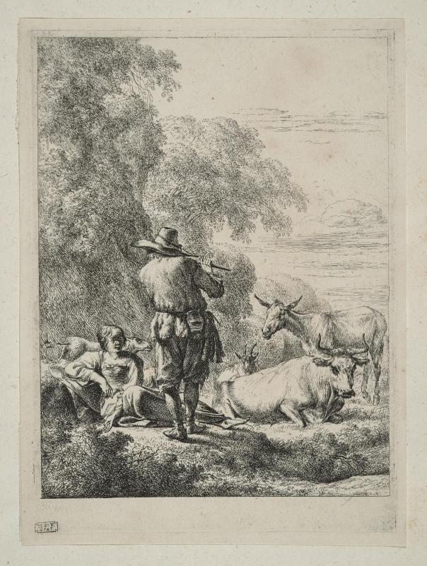 The Shepherd Playing the Flute