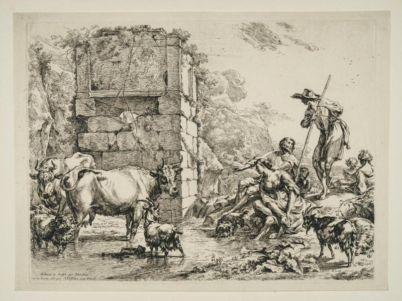 The Cow Drinking