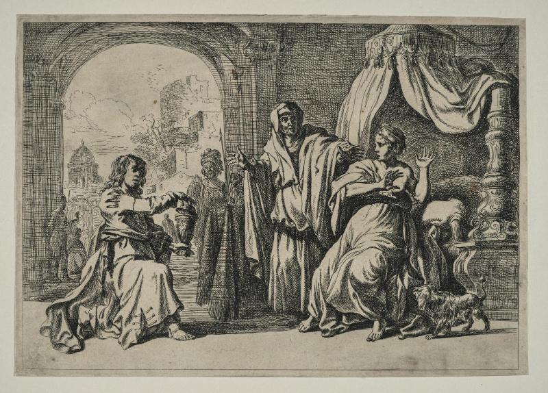 Artemesia Receiving the Funeral Urn of her Husband, Mausolus