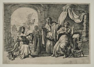Artemesia Receiving the Funeral Urn of her Husband, Mausolus