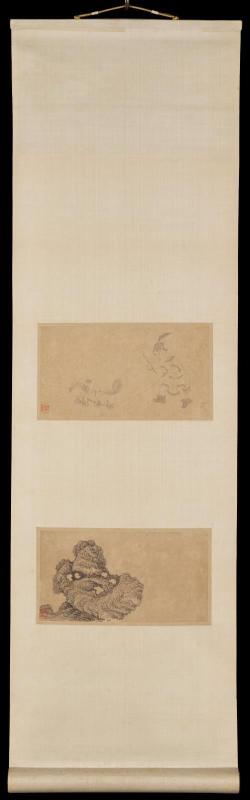 Children Playing and Rock, two album leaves