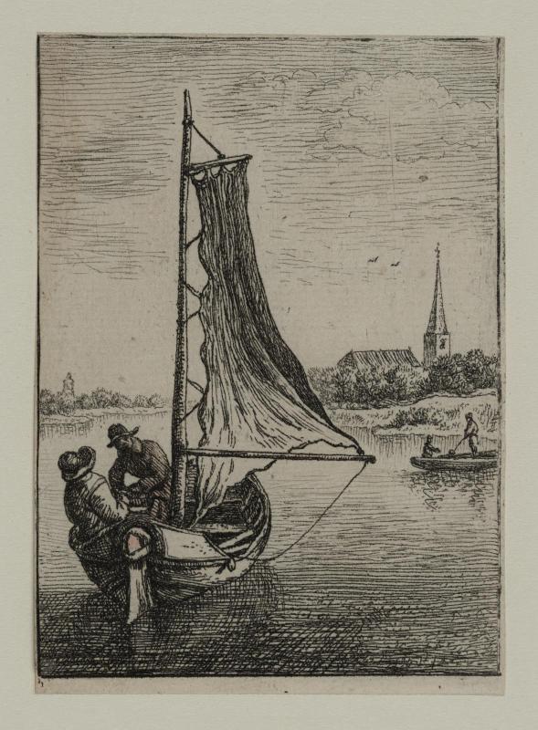 View of Langerack, from 12 Views of Dutch Villages near Utrecht, after Herman Saftleven (Holl. 1-12)