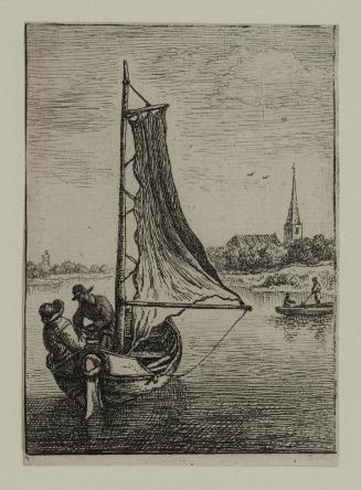 View of Langerack, from 12 Views of Dutch Villages near Utrecht, after Herman Saftleven (Holl. 1-12)