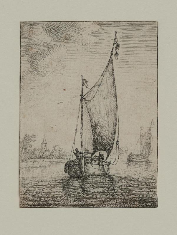 View of Krimpen, from 12 Views of Dutch Villages near Utrecht, after Herman Saftleven (Holl. 1-12)