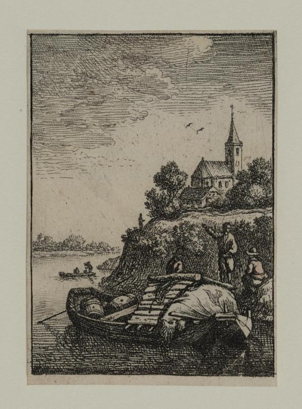 View  of Thienhoven, from 12 Views of Dutch Villages near Utrecht, after Herman Saftleven (Holl. 1-12)