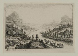 River landscape from Various Landscapes (Holl. 33-36)