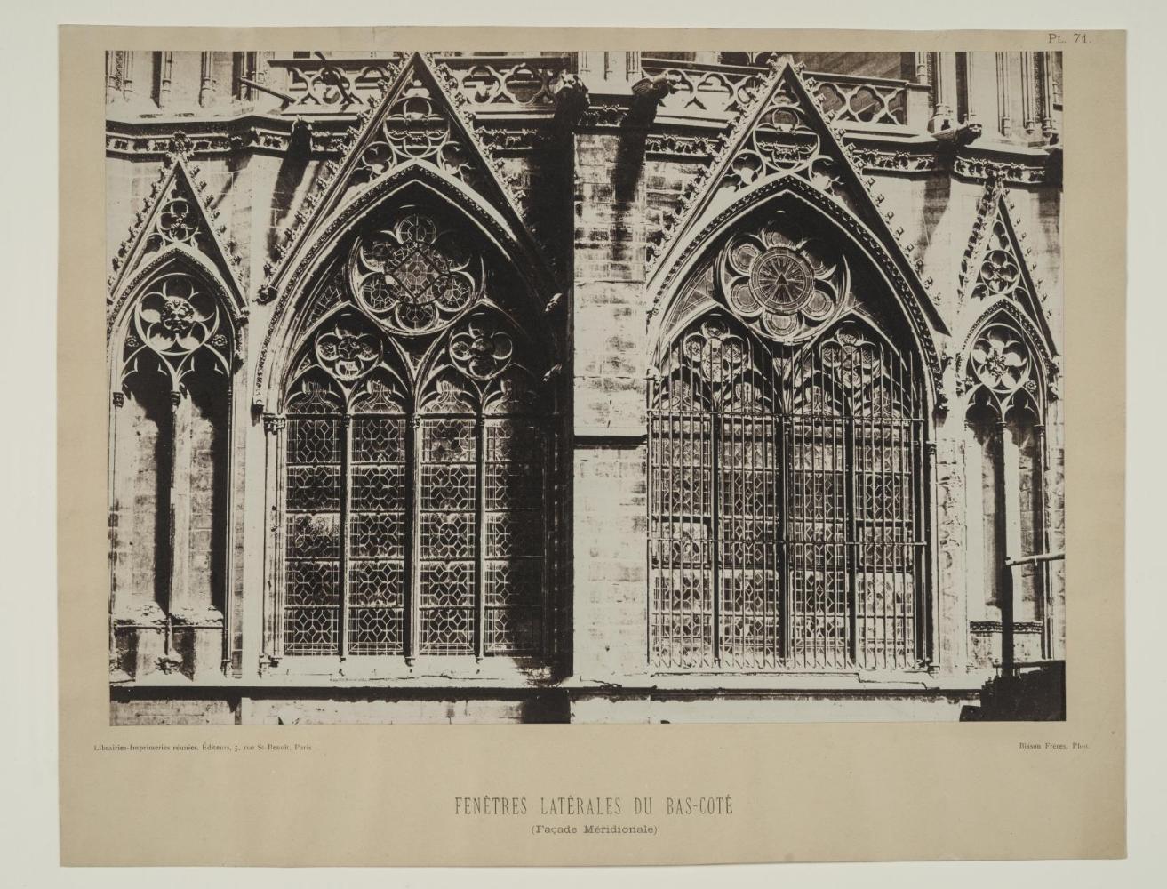 "Fenêtres Latérales du Bas-Coté" (Notre Dame, Paris)