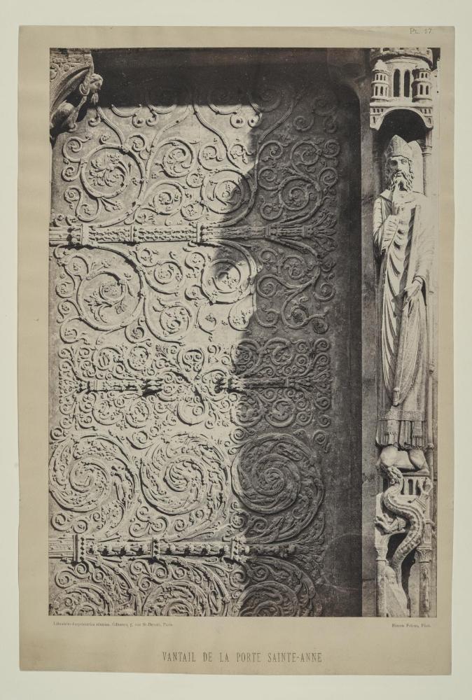 Vantail de la Porte Sainte-Anne (Notre Dame, Paris)