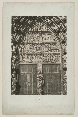 Strasbourg Cathedral.  Central Portal.