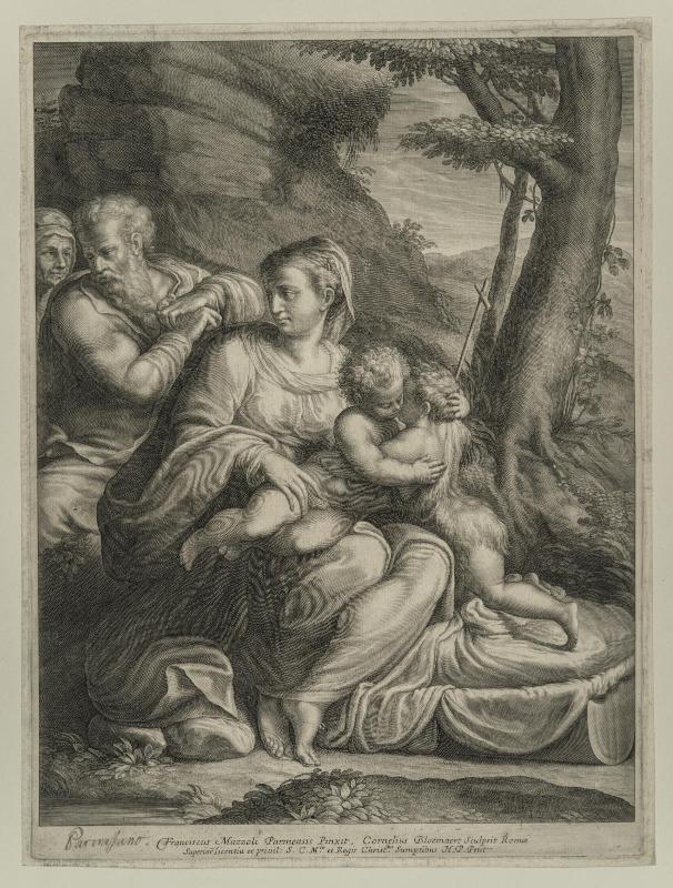 Virgin, Child, and St. John