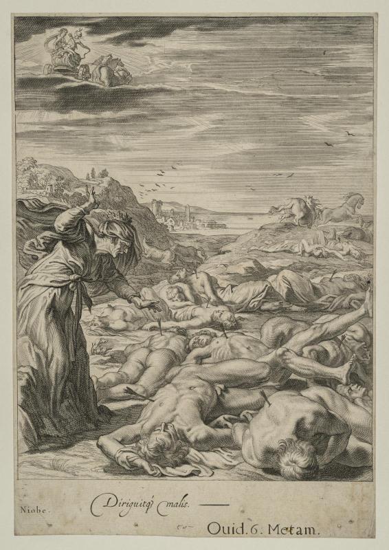 Niobe and her dead children