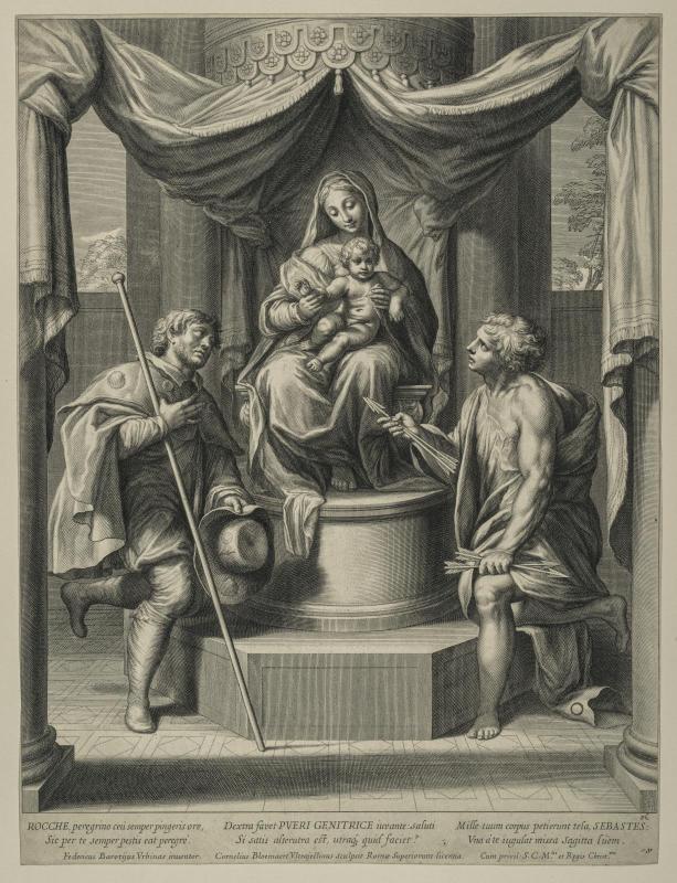 Madonna and Child with Two Saints
