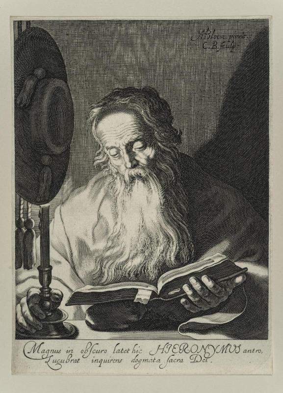 St. Jerome Reading by Candlelight