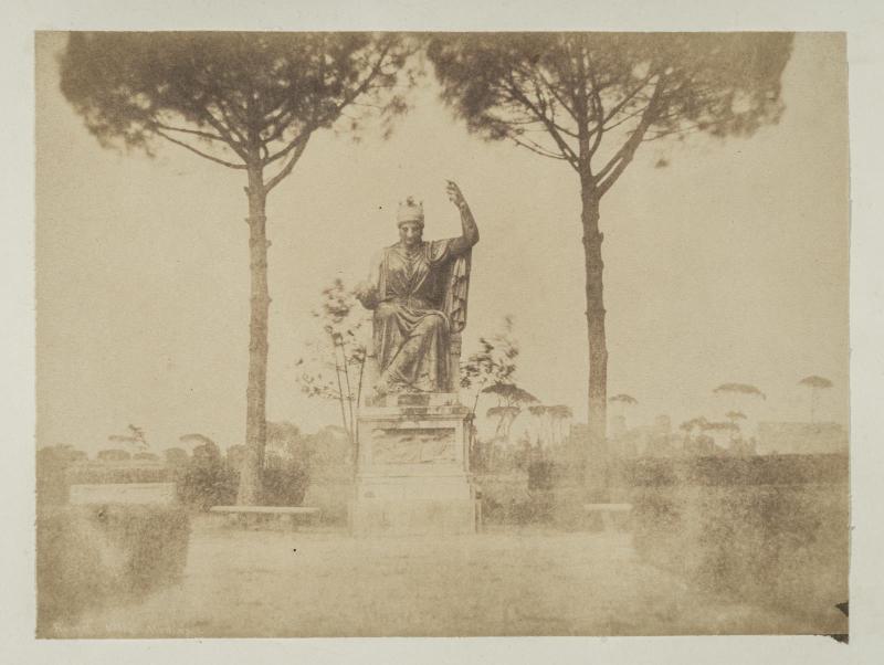 Seated Statue.  Rome, Villa Medici (French Academy).