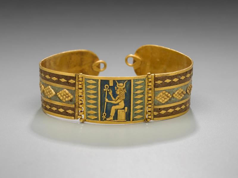 Bracelet with image of Hathor