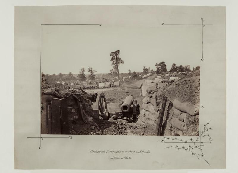 Atlanta, Confederate Fortifications.