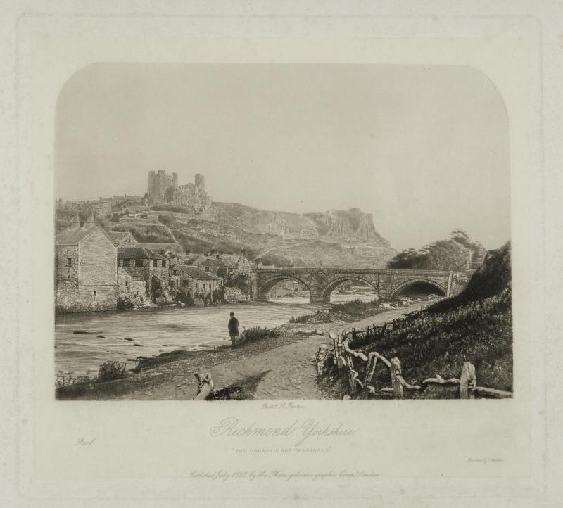 Richmond, Yorkshire, from Photographic Art Treasures