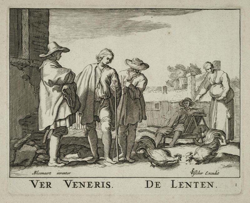 The Seasons [one of] 4 plates