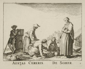 The Seasons [one of] 4 plates