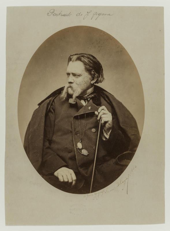 Portrait of Jean Gigoux, face left