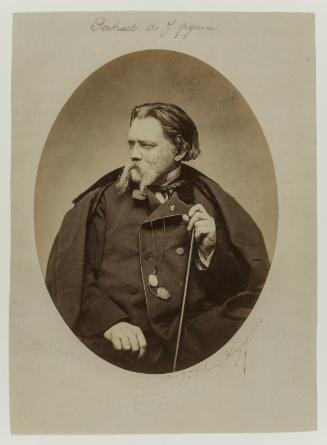 Portrait of Jean Gigoux, face left
