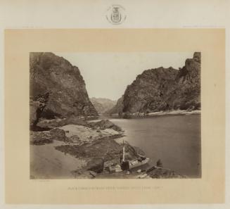 Black Cañon, Colorado River, Looking Above From Camp 7